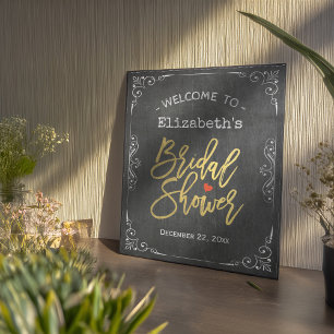 Möhippans välkomstskylt för Guld-skript Poster