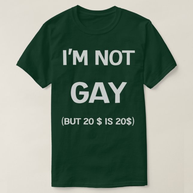 möhipparty gay rolig festgåva pengar t shirt (Design framsida)