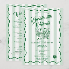 Möhipparty Itinerary Bach Weekend Casino Inbjudningar