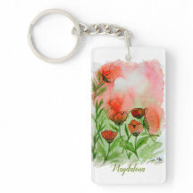 Mohnblumen Aquarell -