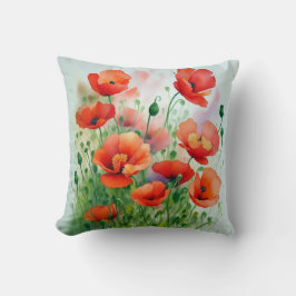 Mohnblumenwiese, Aquarell -  Kudde