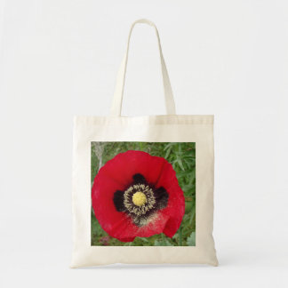 mohnblüte.klatschmohn in rot tygkasse
