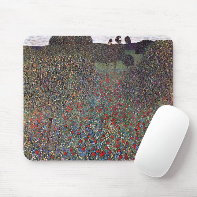 Mohnfeld, Gustav Klimt Musmatta (Med mus)