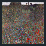 Mohnfeld, Gustav Klimt Poster<br><div class="desc">Gustav Klimt (14 juli, 1862 - 6 februari 1918) var en österrikisk symbolmålare och en av de mest framstående medlemmarna i Wien Secession-rörelsen. Klimt noteras för målningar, murar, skisser och andra föremål d'art. Förutom hans verk, som innefattar anklagelser och porträtt, målade han upp landskap. Klimt var bland konstnärer från Wienutträdet...</div>