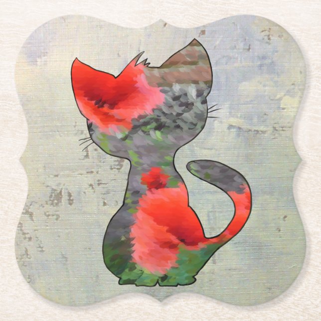 Mohnkatze Underlägg Papper (Framsida)