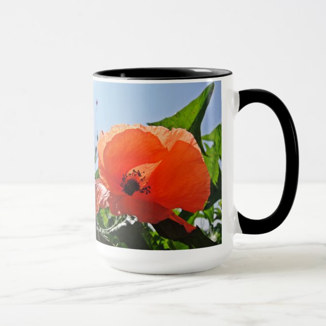 Mohntasse: Ha en trevlig dag. Mugg (Höger)