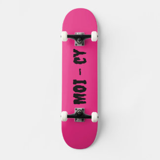 MOI - cy Komplettboard Pink Mini Skateboard Bräda 18,5 Cm
