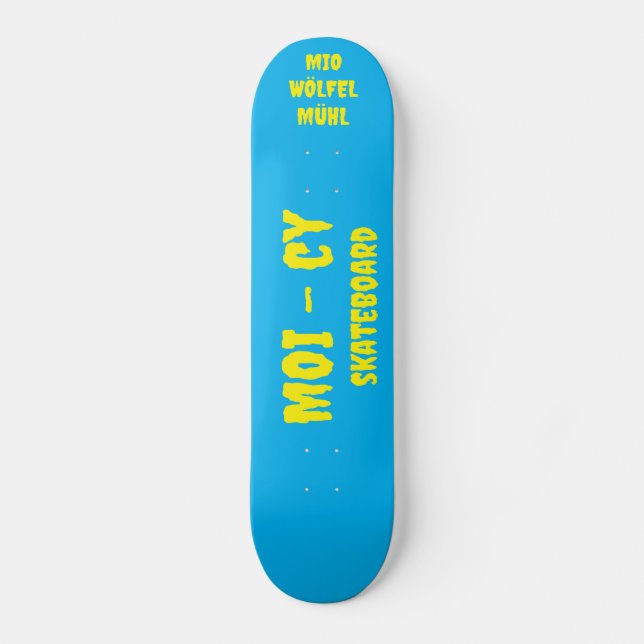 MOI - cy Skateboard blau (Framsida)