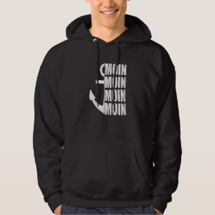 Moin Anchor North Sea Baltic Sea Kusten Hamburg Se Hoodie