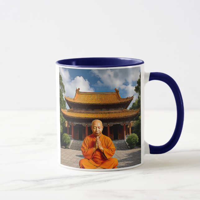 Moine Bouddhiste Mugg (Höger)