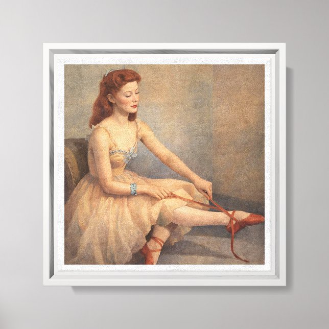 Moira Shearer  Canvastryck (Framsida)