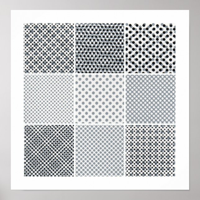 Moire Mönster poster (Framsidan)