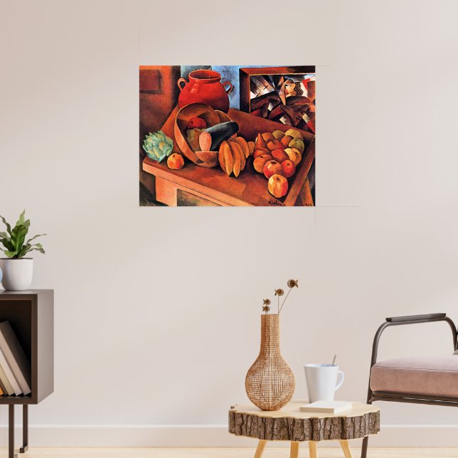 Moise Kisling, Stilleben med frukt, Poster (Vardagsrum 3)