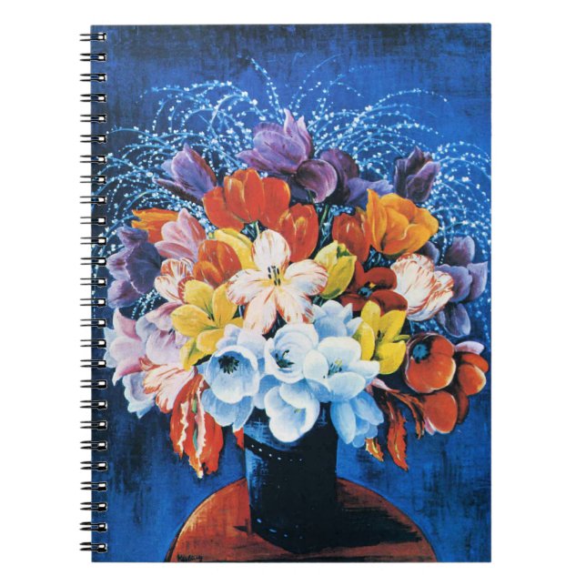 Moise Kisling, Tulpanbukett, Anteckningsbok (Framsidan)