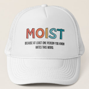 Moist Funny som säger Moist Humor Funny-gåvor Keps