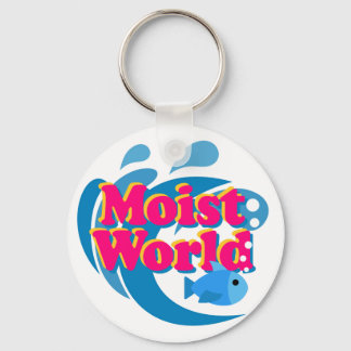 Moist World Keychain Nyckelring