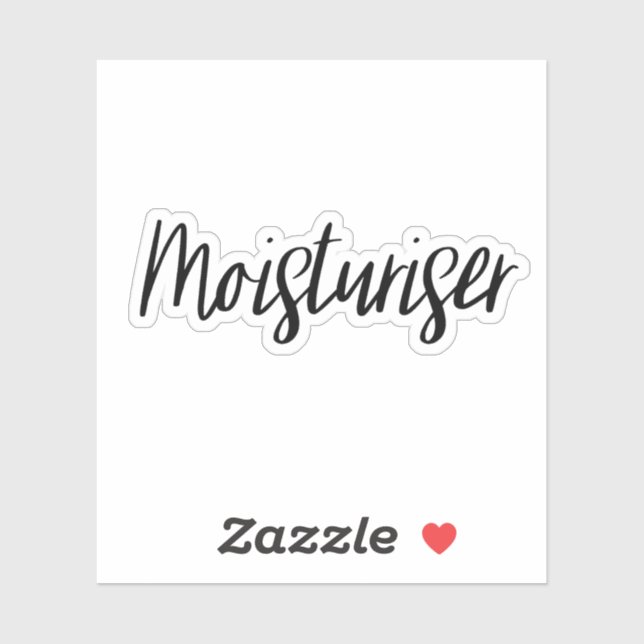 Moisturizer Storage-etikett Klistermärken (Ark)