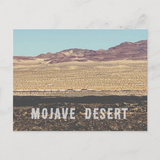 Mojave Desert California Vykort (Framsida)