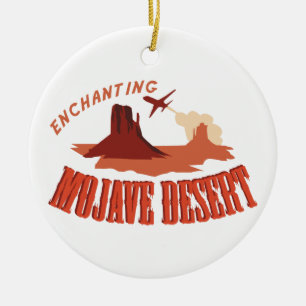 Mojave Desert Julgransprydnad Keramik