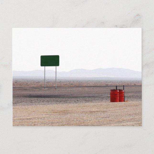 Mojave Desert Nevada Vykort (Framsida)