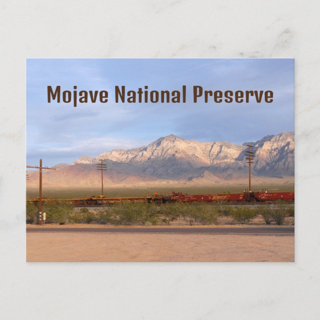 Mojave National Preserve California Vykort (Framsida)