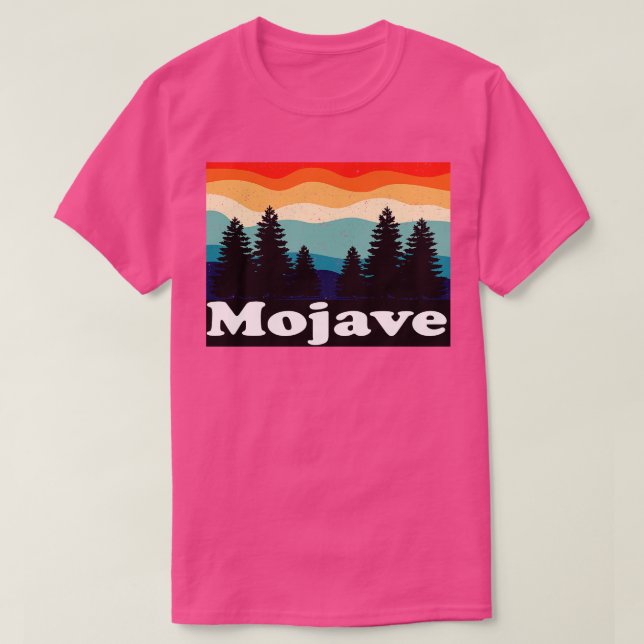 Mojave National Preserve Retro T Shirt (Design framsida)