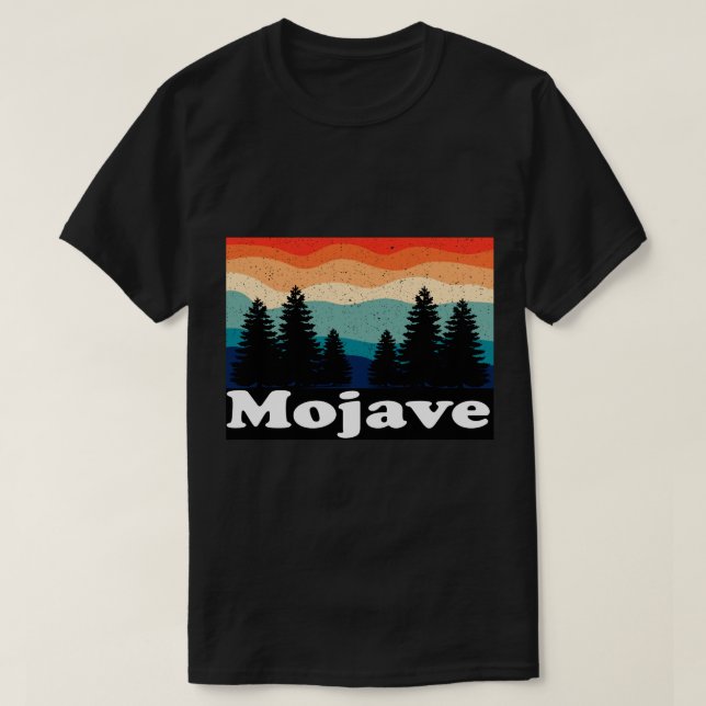 Mojave National Preserve Retro T Shirt (Design framsida)
