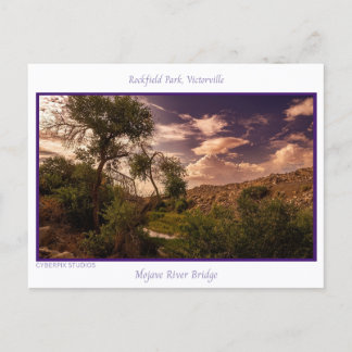 “Mojave River Bridge” Victorville Vykort