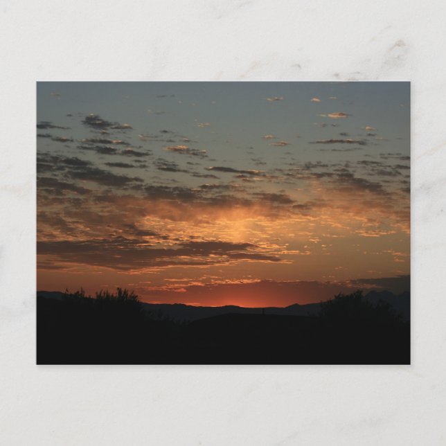 Mojave sunset vykort (Framsida)