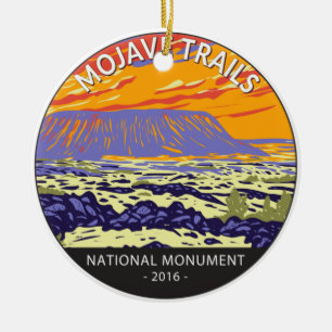 Mojave Trails National Monument Amboy Crater Julgransprydnad Keramik