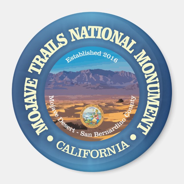 Mojave Trails (NM) Magnet (Framsidan)