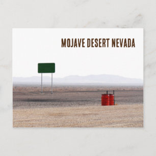 Mojaveöknen Nevada Vykort
