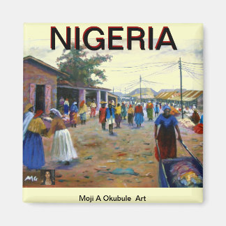 MOJI A OKUBULE ART 2011 MAGNET