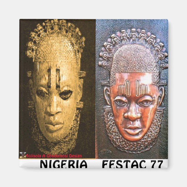 MOJISOLA A    GBADAMOSIFESTAC 77 MAGNET (Framsidan)