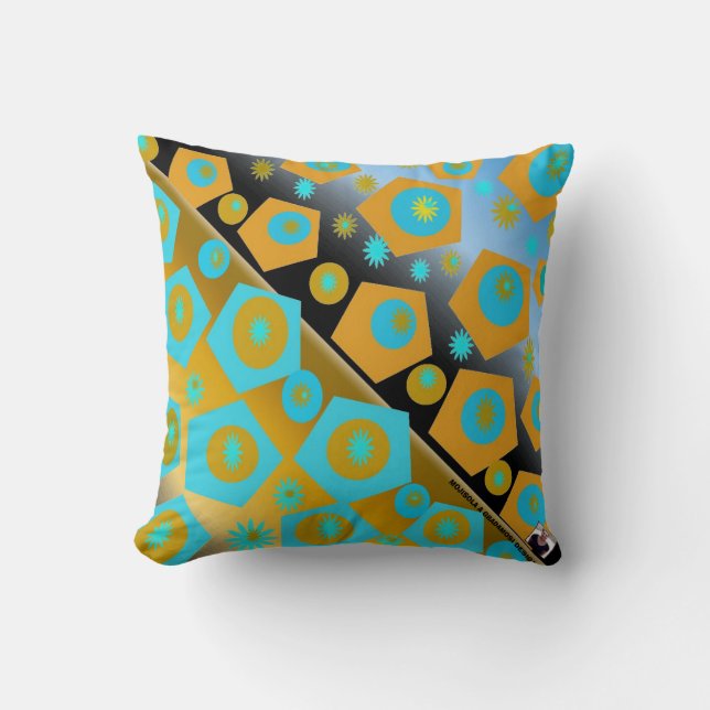 Mojisola Mulikat polyesterdekorativ kudde 16" x (Framsida)