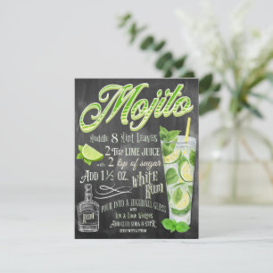 Mojito Cocktail Party-inbjudan