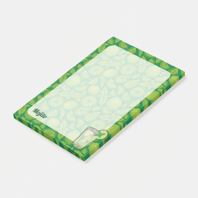 Mojito Cocktail Post-it Block (Vinklad)
