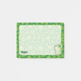 Mojito Cocktail Post-it Block