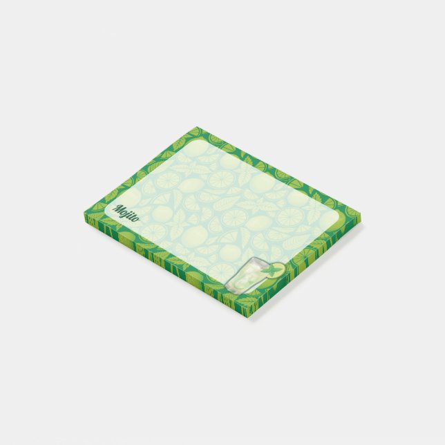 Mojito Cocktail Post-it Block (Vinklad)