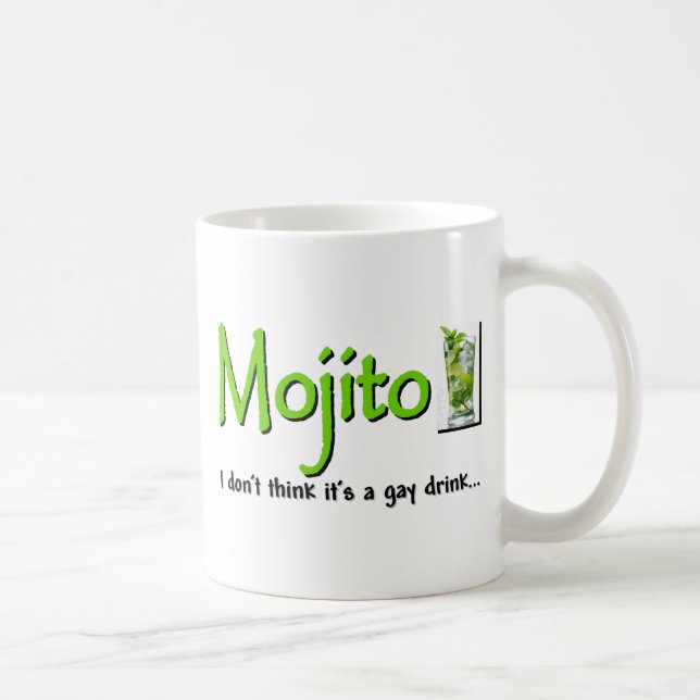 Mojito: Inte en glad drink…? Kaffemugg (Höger)