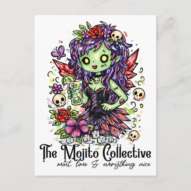 Mojito Kollektiv Älva Vykort (Framsida)