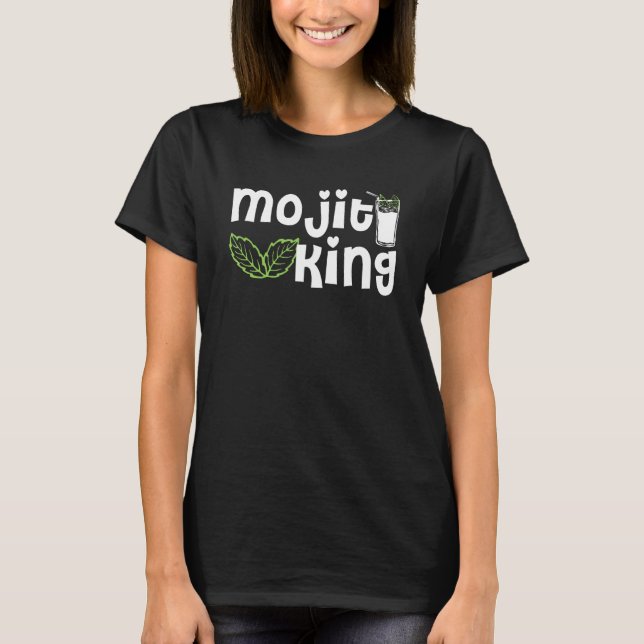 Mojito Kung Bartender Mojitos T Shirt (Framsida)