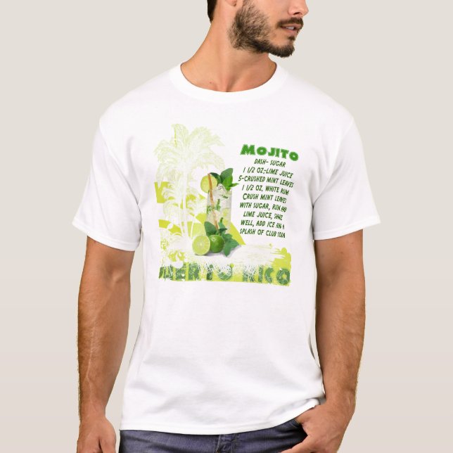 Mojito - Puerto Rico Tee (Framsida)