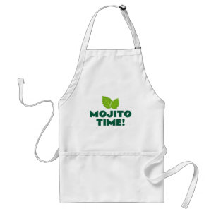 Mojito Time rolig cocktail-fest förkläde för barte