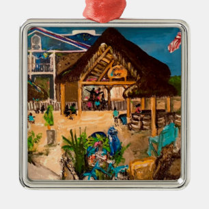 "Mojito's at Dusk" av Willowcatdesign Julgransprydnad Metall