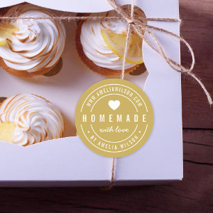 MÖJLIG Färg-fetma med Kärlek hjärta Runt Klistermärke