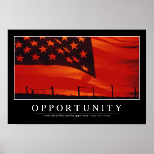 Möjlighet: inspirationsoffert poster