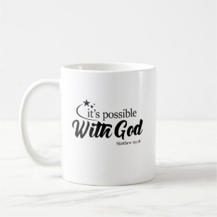 "Möjlighet med mugg för gud" Scripturekaffe