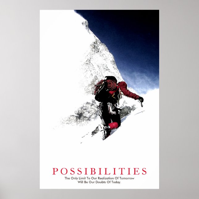 Möjligheter att citera bergspositivt tänkande poster (Framsidan)