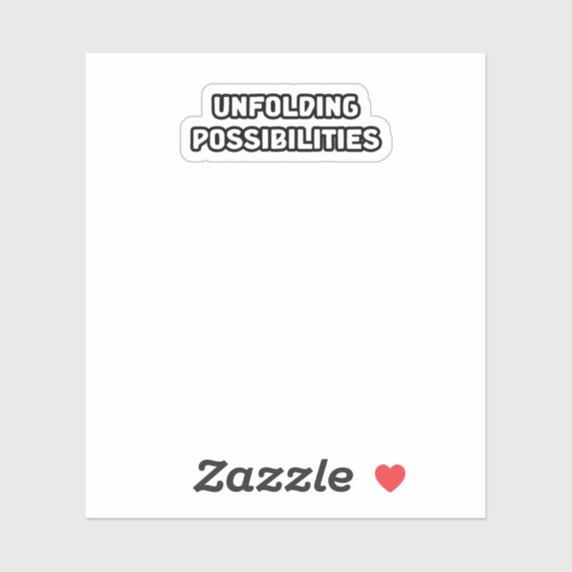 Möjligheter att utöka affärsmöjlighet klistermärken (Ark)